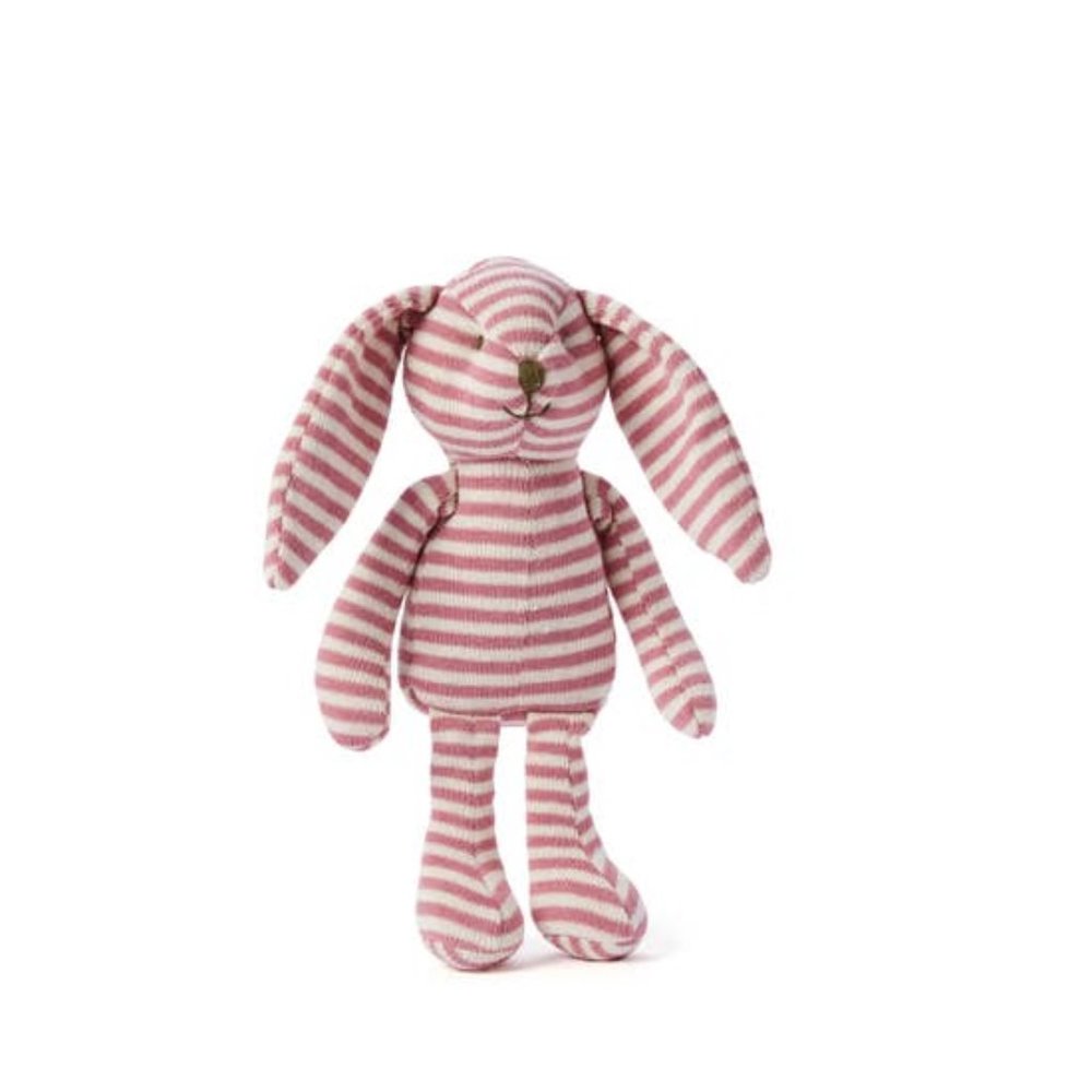 Mauve bunny stripe